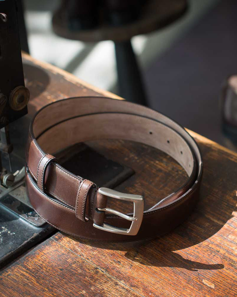 Cinta | Men's handmade leather belt, classic | Velasca