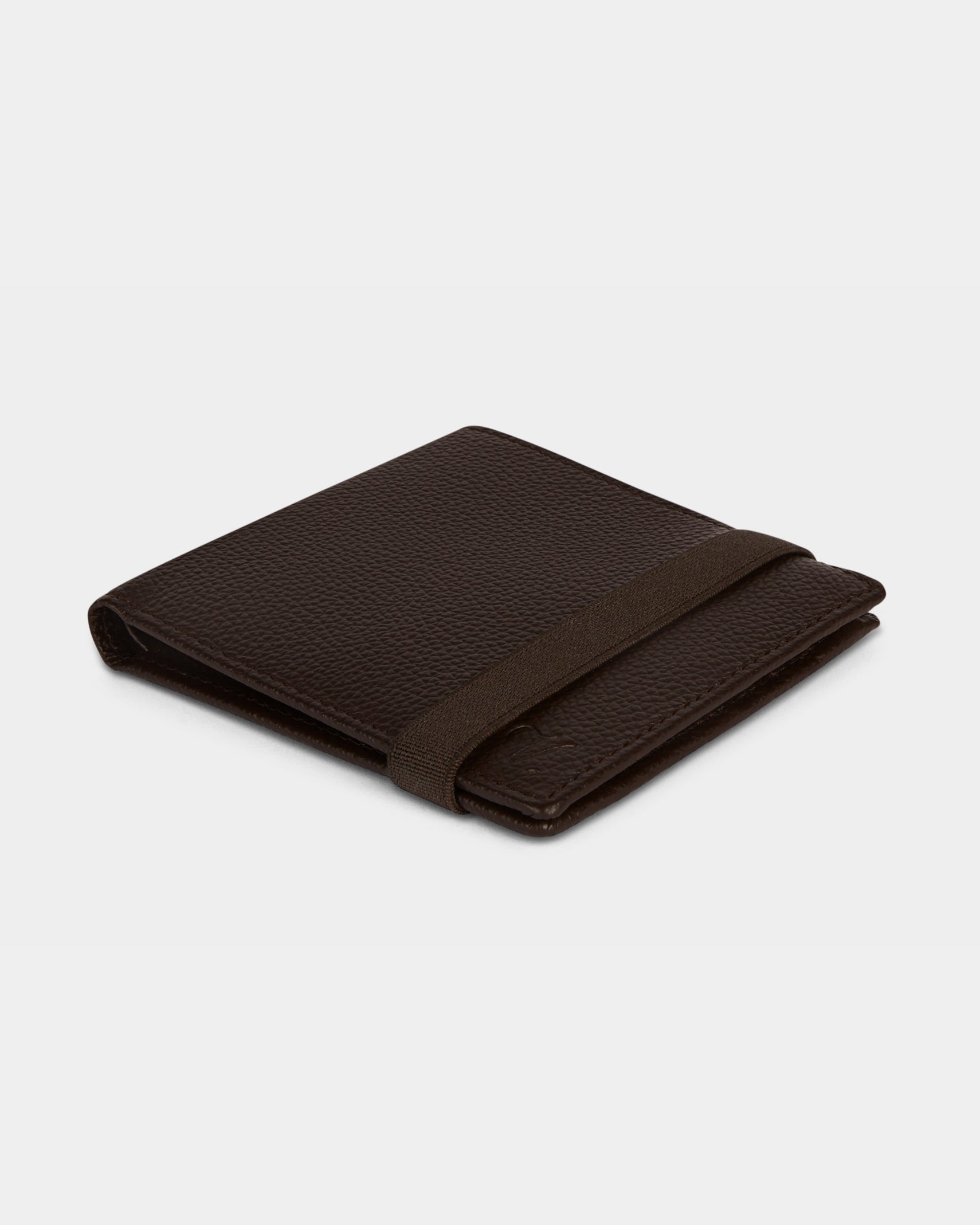 Burselin Men s leather wallet with elastic band Velasca