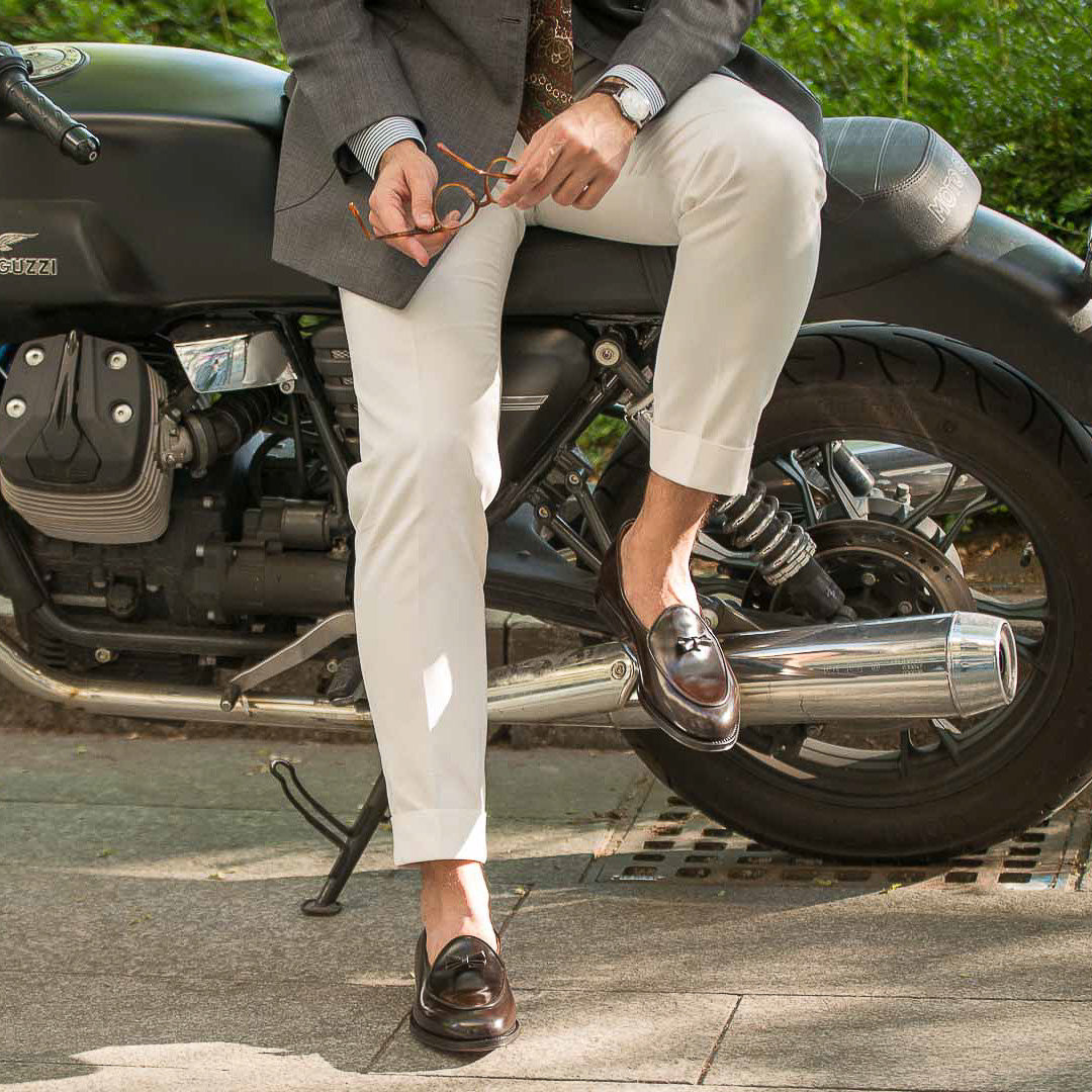 Men's slip on dress Belgian Loafers | Velasca
