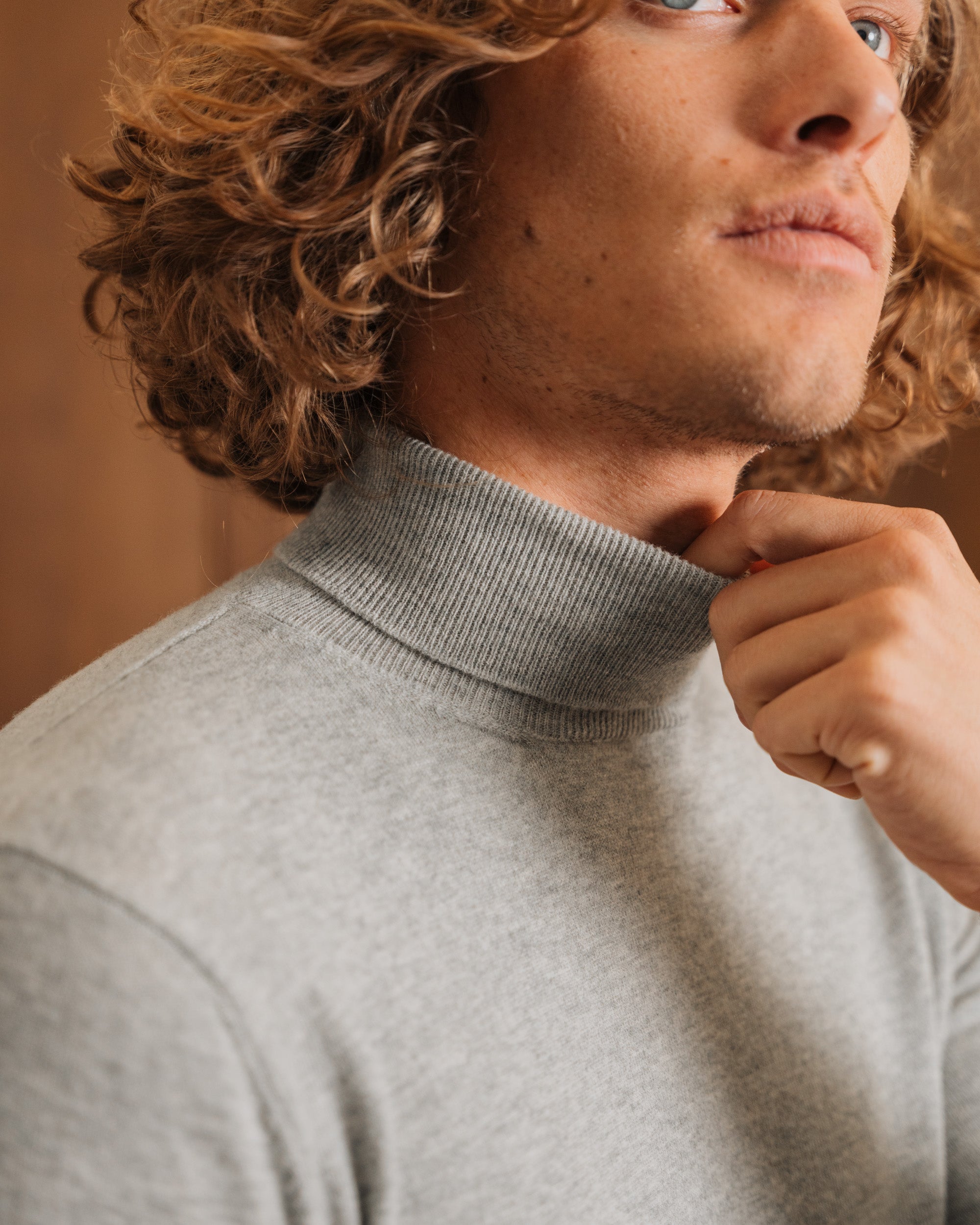 Velasca | Men's turtleneck sweater, 100% wool. Made in Italy