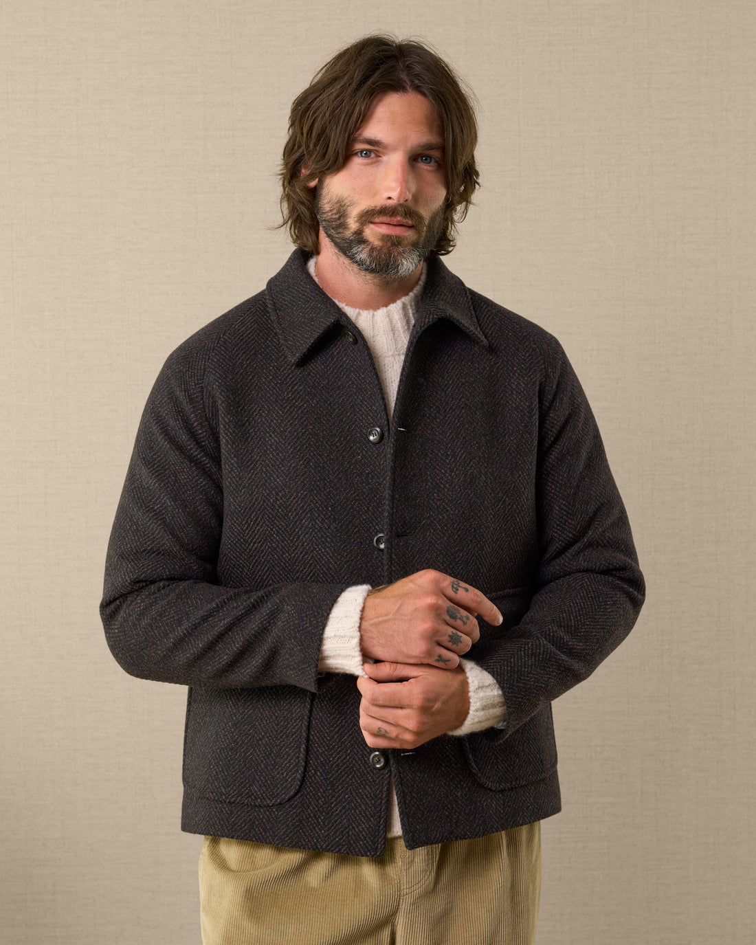 Men's winter worker jacket, Made in Italy | Velasca