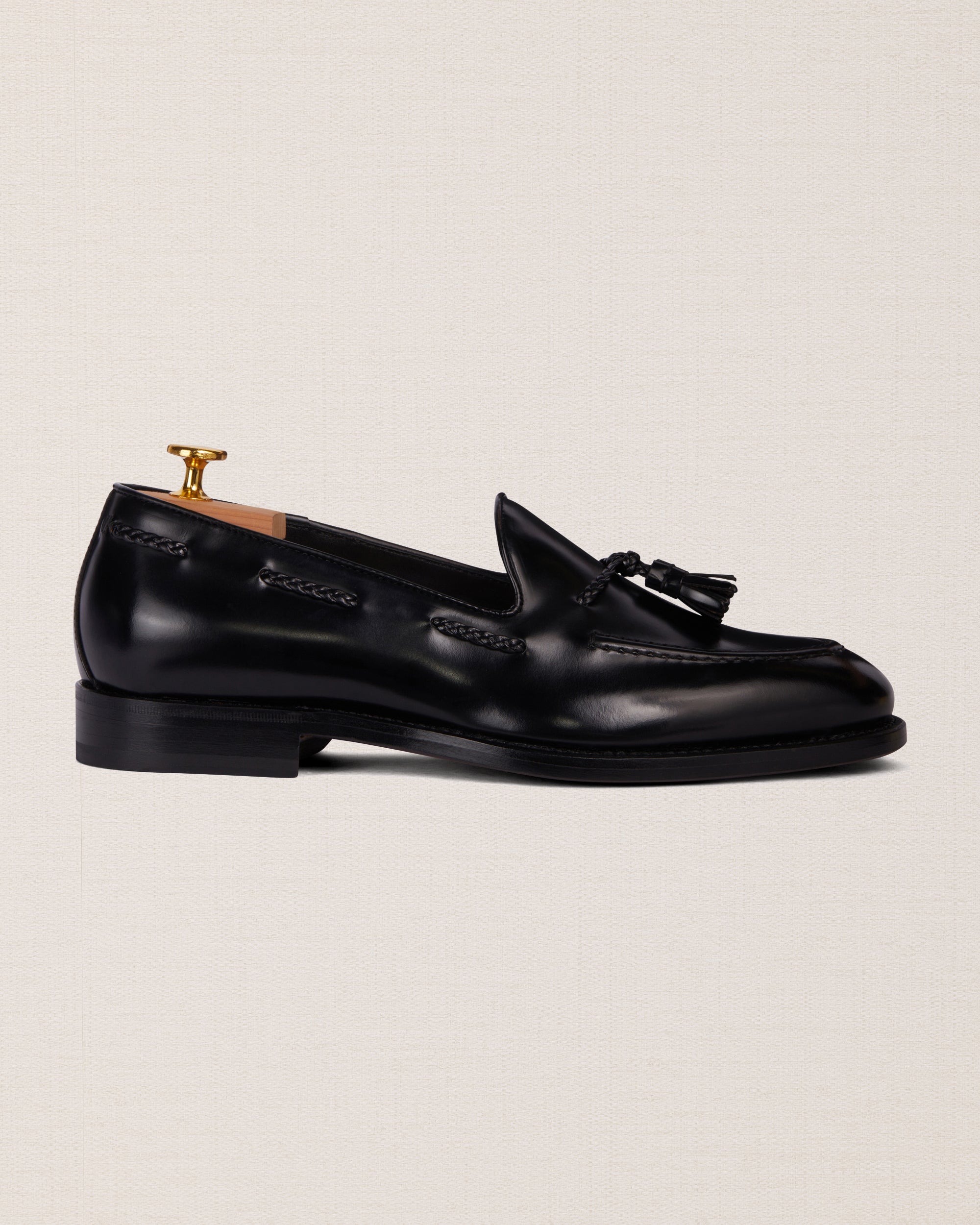 Beltrami Black Loafers Hand Made In Italy. Size 8. Excellent Condition. Beltrami Men main image 3