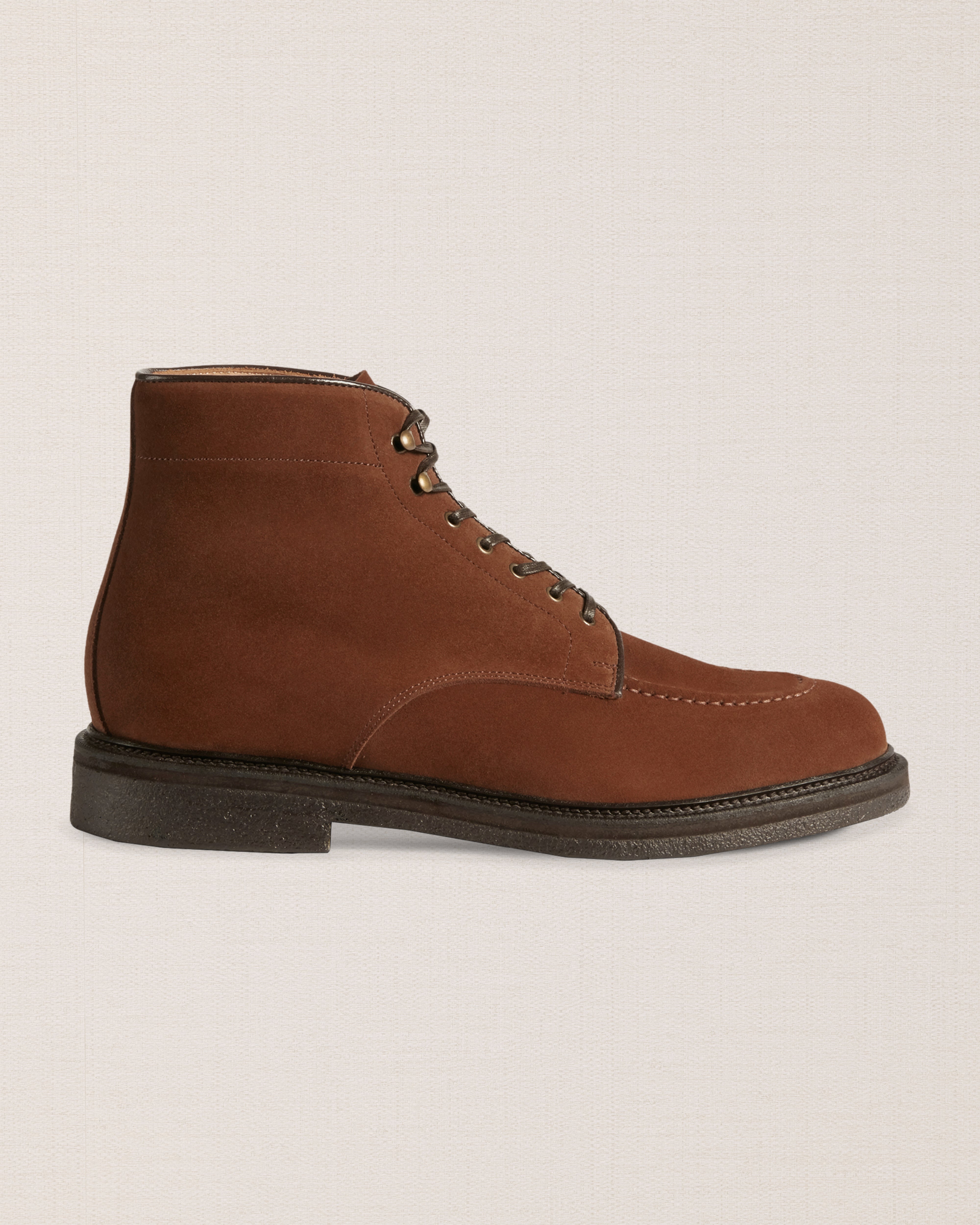 Men's handmade suede boots with para soles | Velasca
