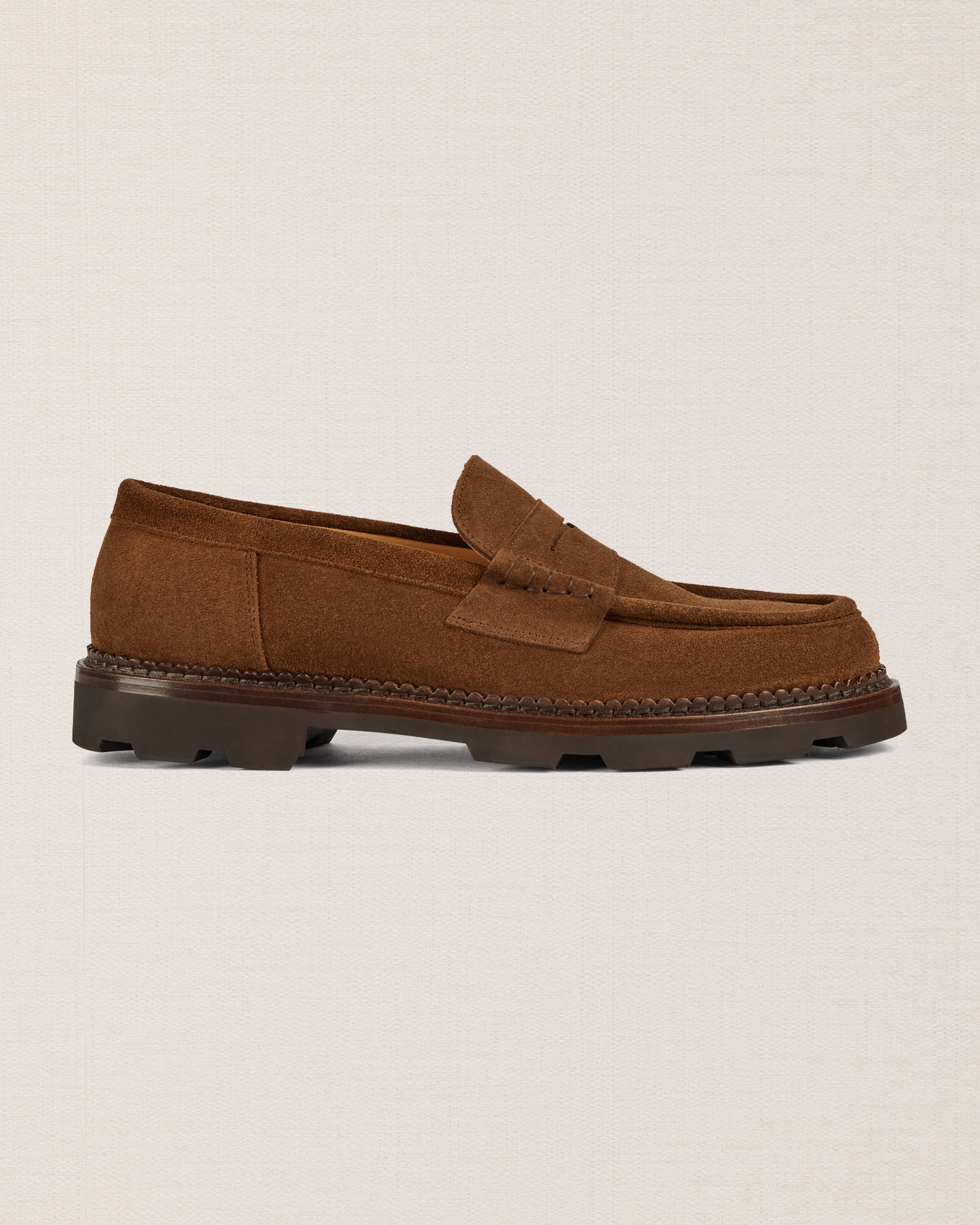 Callavant Velasca - Brown Suede Penny Loafers Men’s Men main image 4