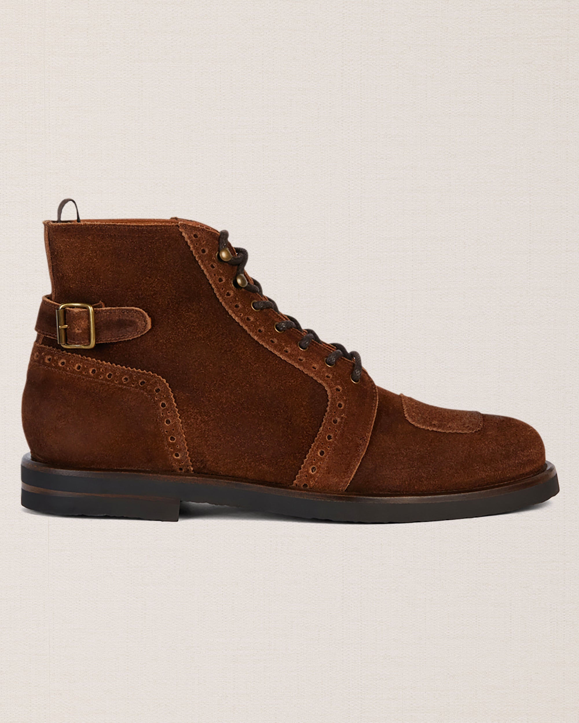 Velasca Milano Mens Brown Suede Jodhpur Boots Handmade Italy Size 45 US 12 Velasca | Brown men main image 2