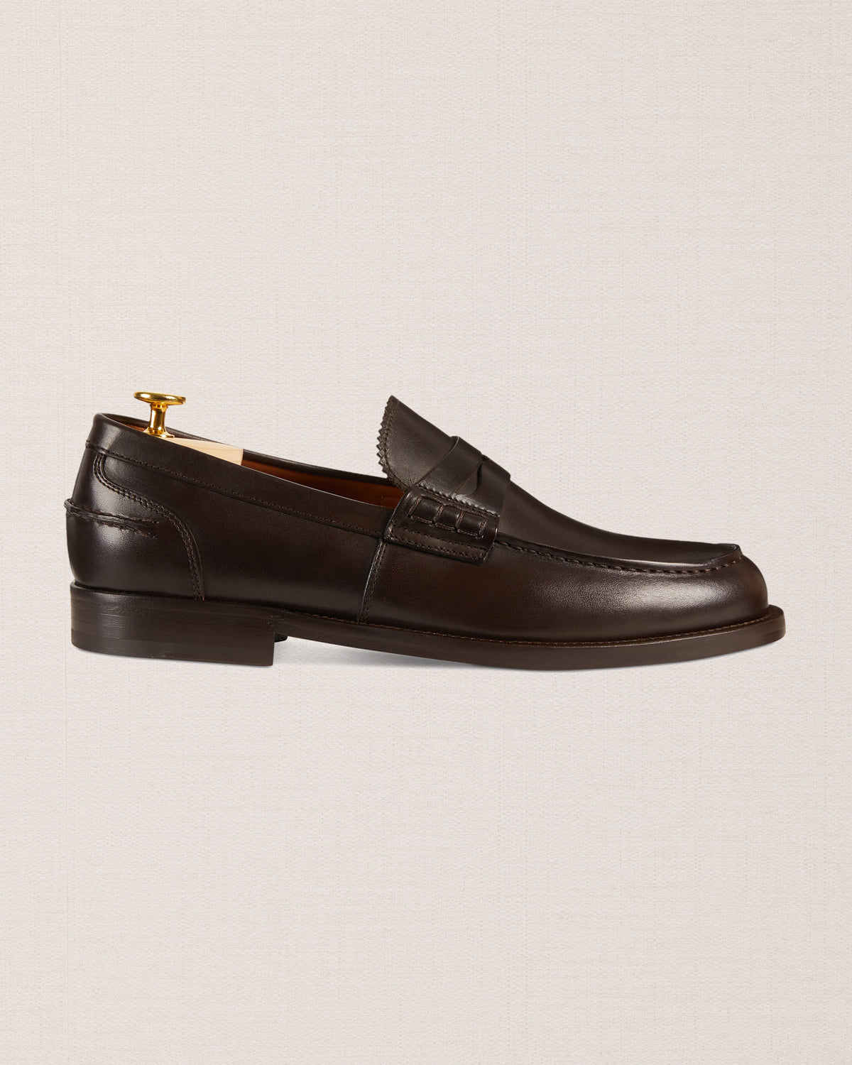 mens brown leather dress loafers Maester Cece Blue A front-open Size:F (20-22) Child 9-10yr its safe to say