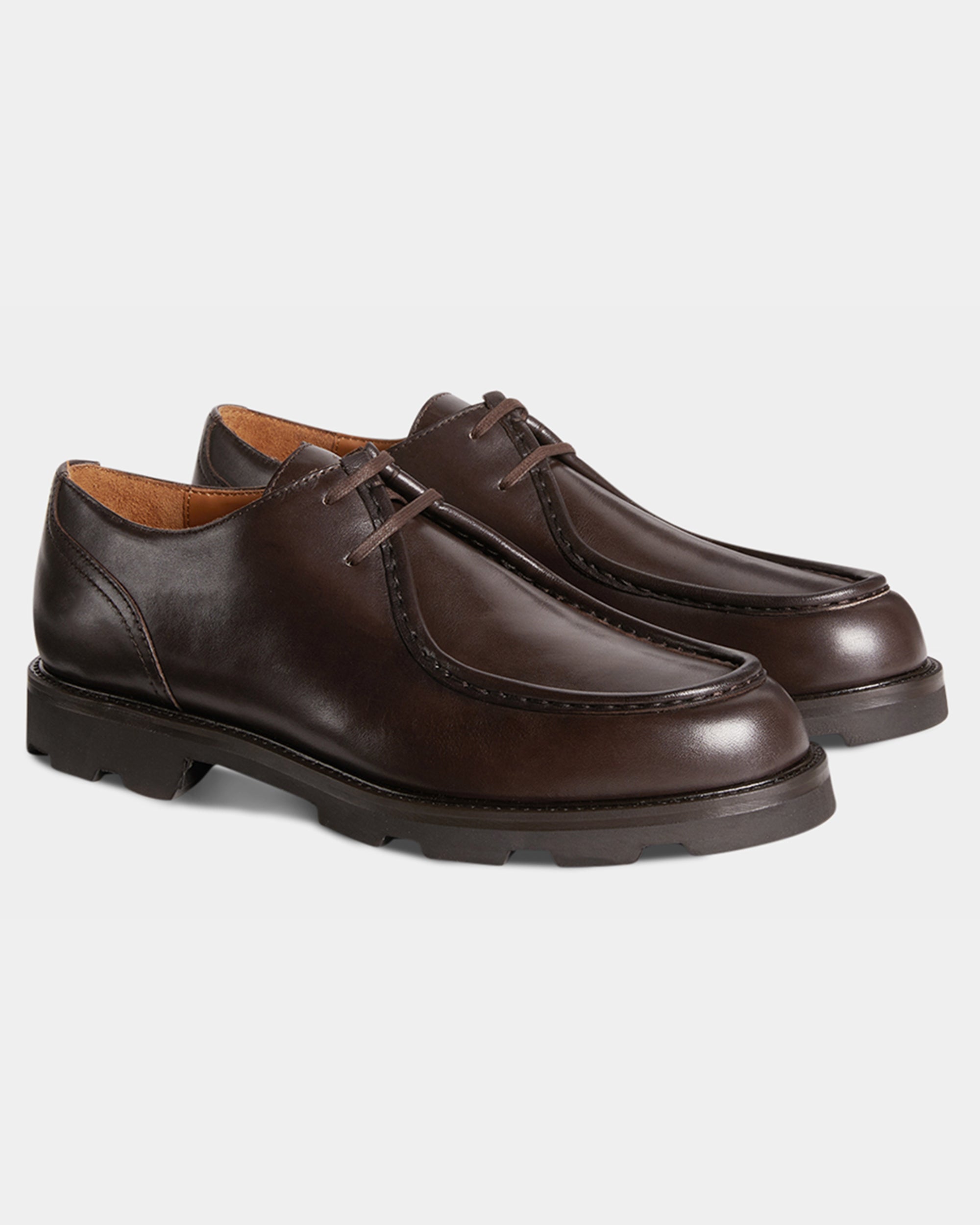 Men's derby shoes with Vibram Carrarmato rubber sole | Velasca