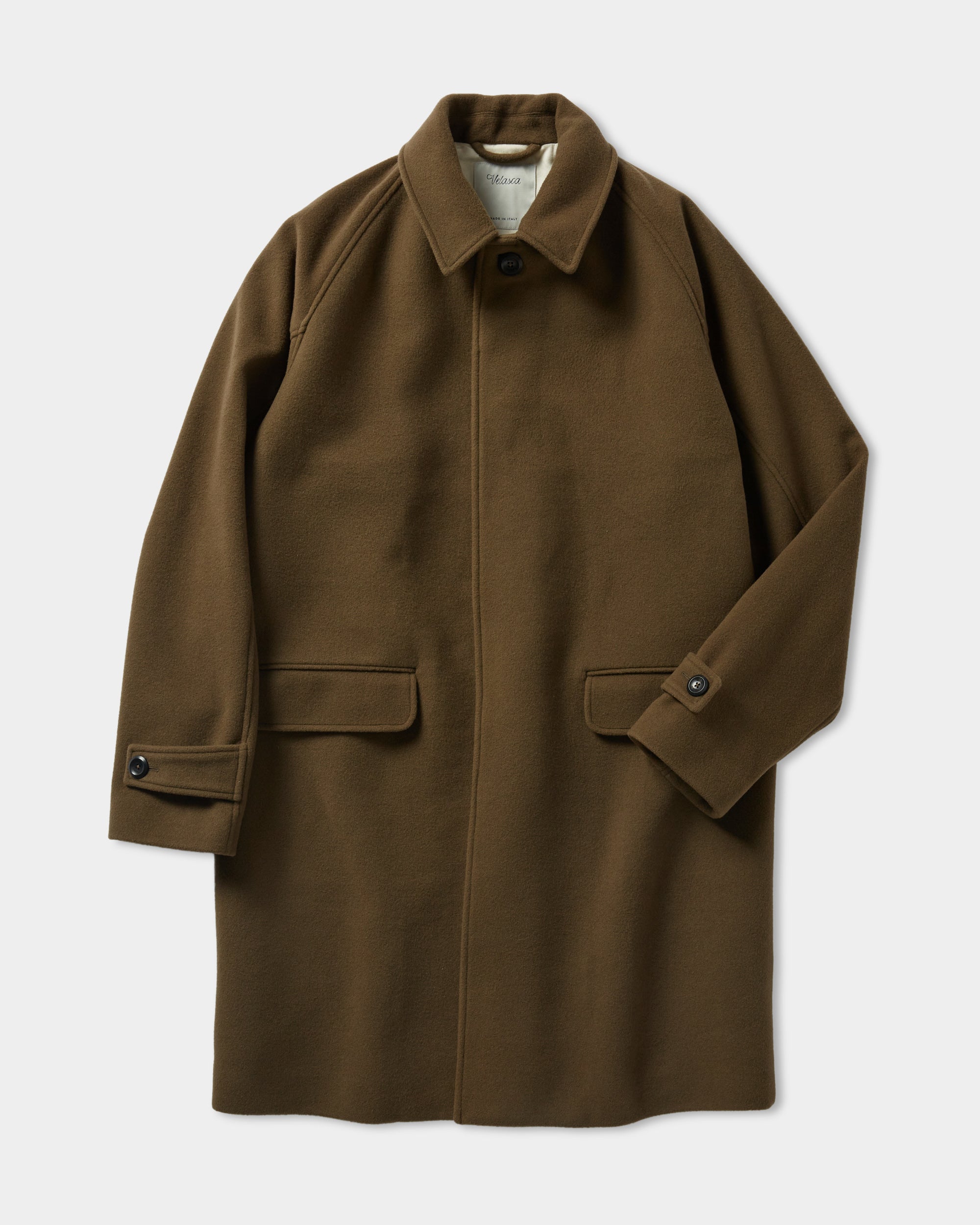楽天市場】【50%OFF】VALLOMBROSA社製生地 ウールロングコート