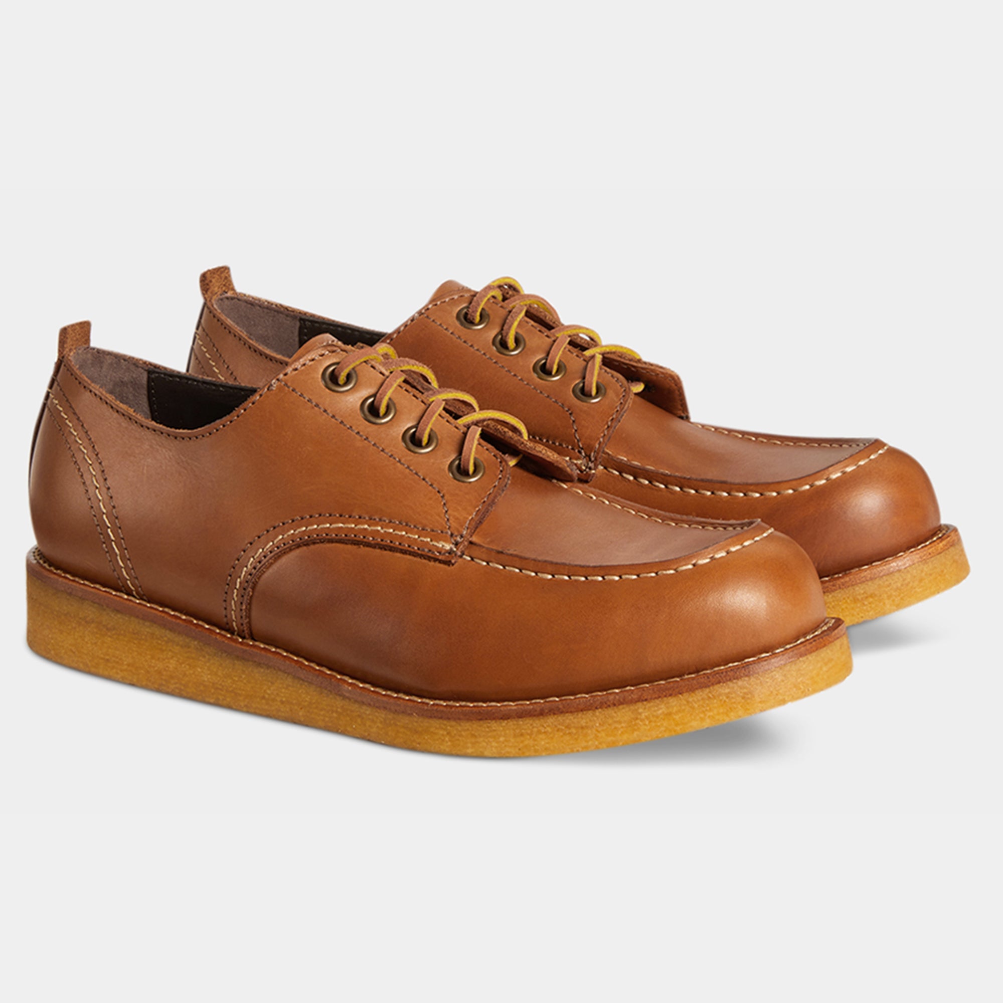 Men's derby shoes in smooth leather and para sole | Velasca