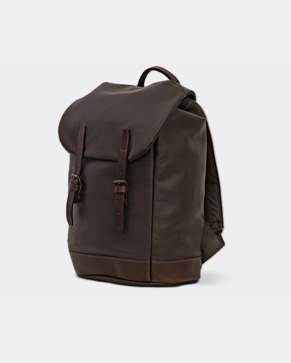 Sach | Men's tumbled leather backpack for travel
