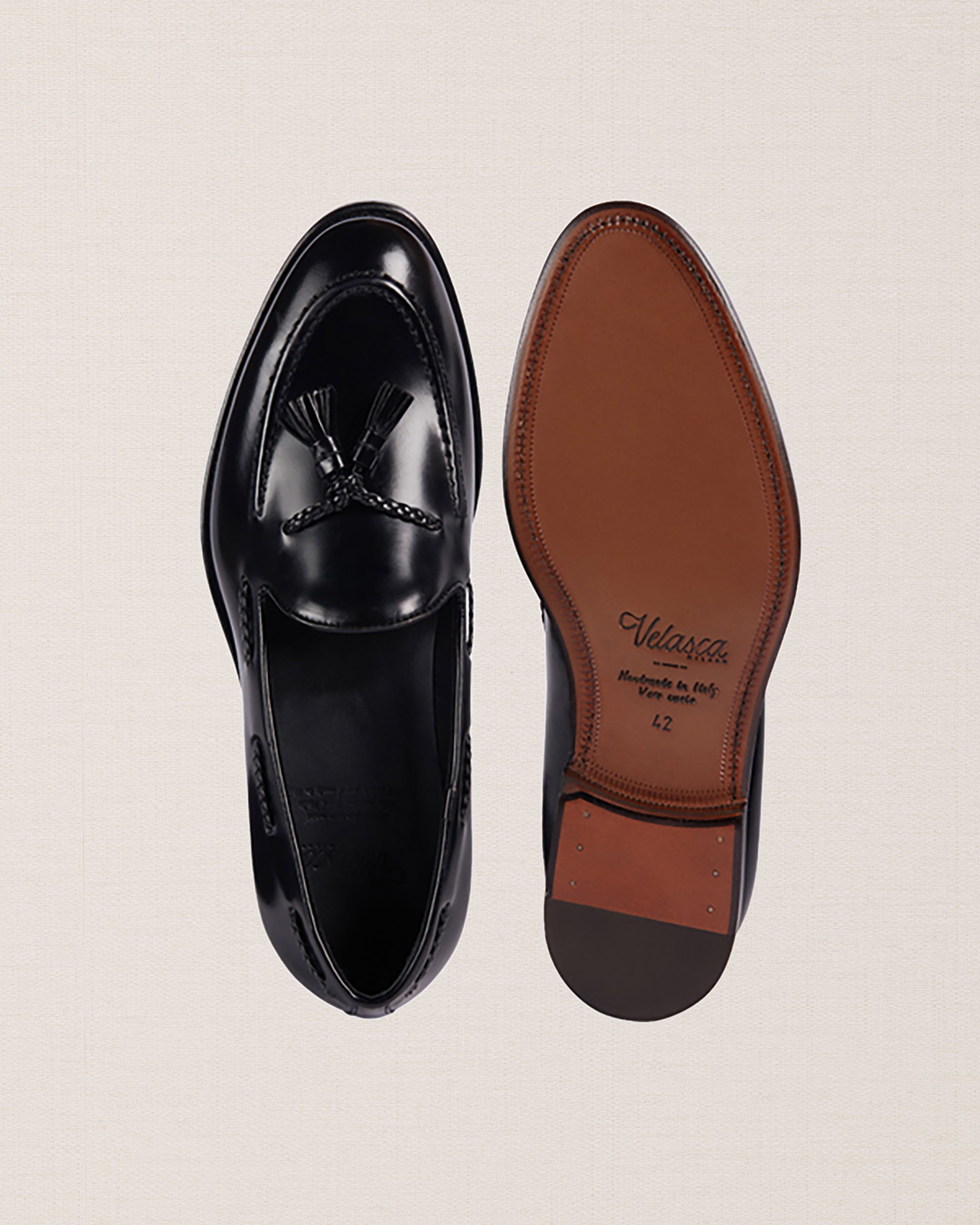 Velasca | Men's tasseled loafers. Handmade in Italy