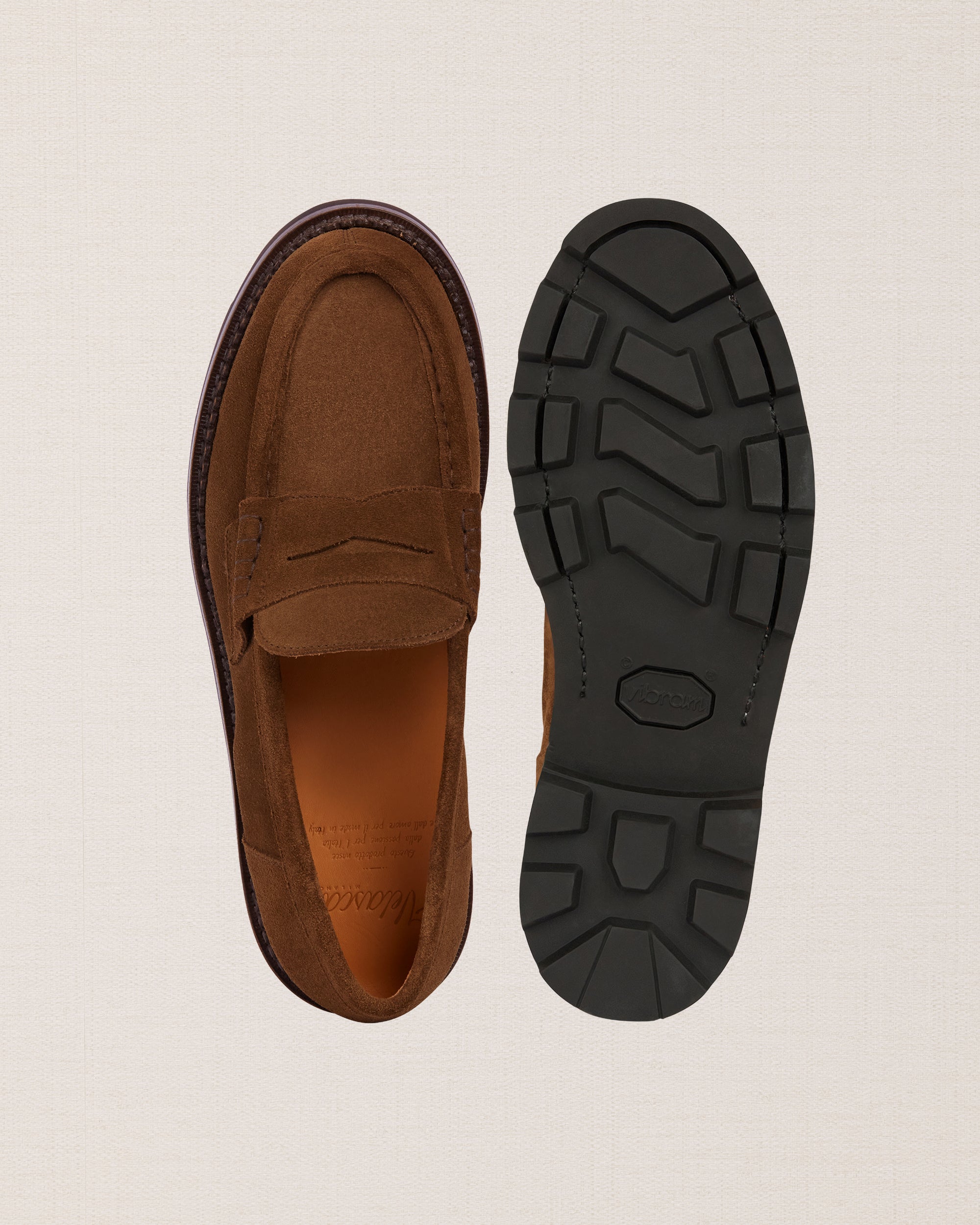 Callavant Velasca - Brown Suede Penny Loafers Men’s Men main image 2