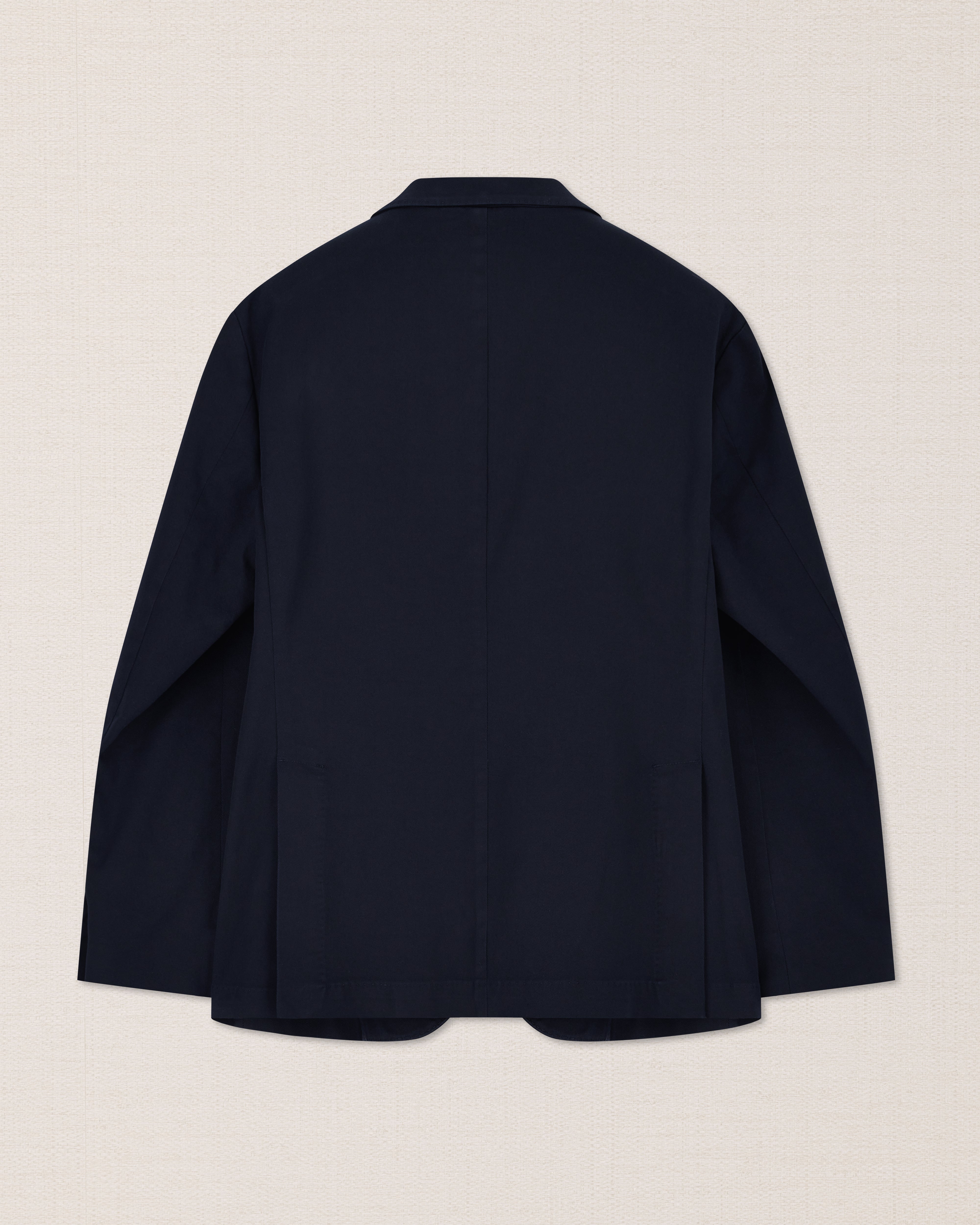 Blue cotton unstructured blazer, Made in Italy | Velasca