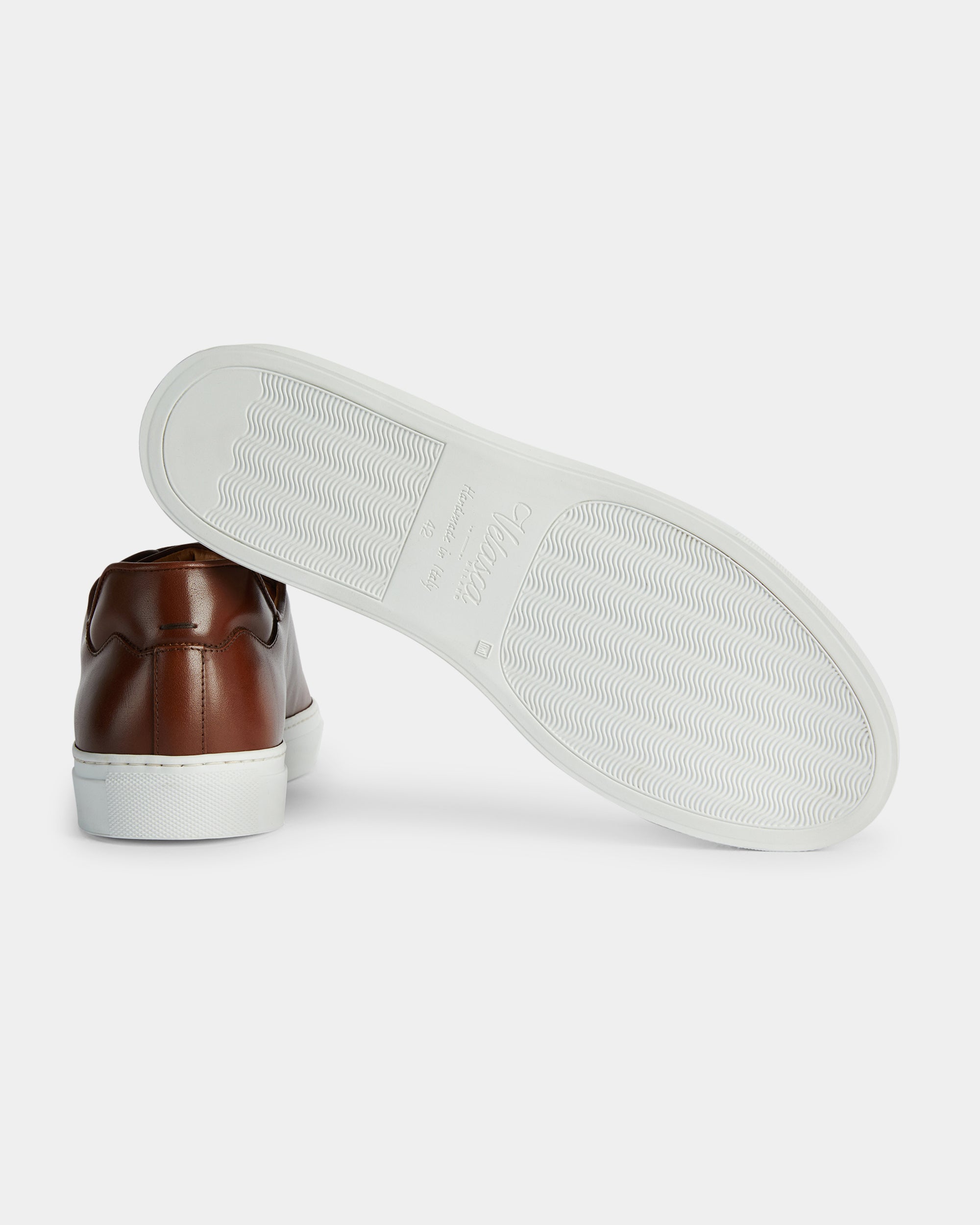 Men's brown leather artisanal Sneakers | Velasca Men's brown leather artisanal Sneakers | Velasca