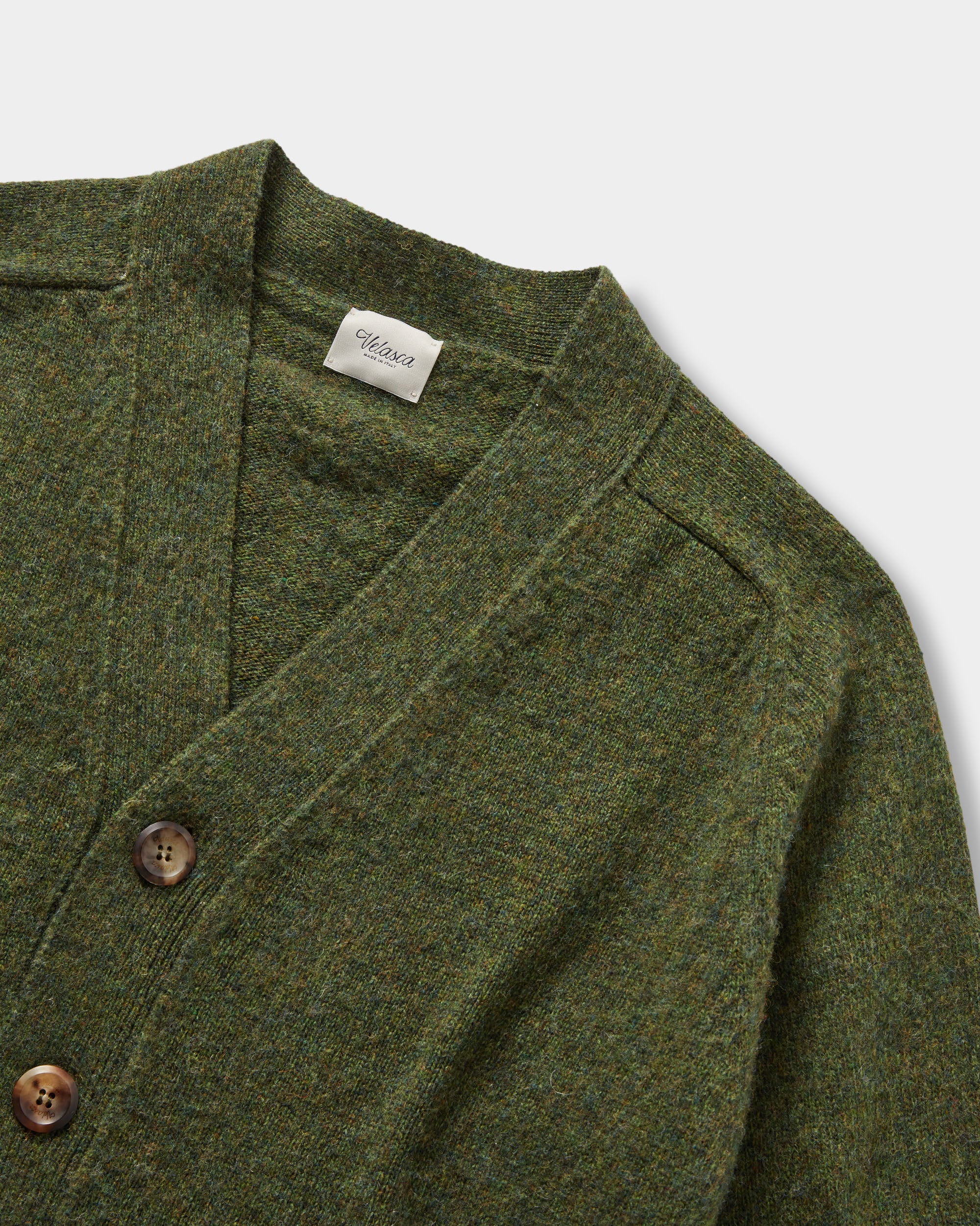 Velasca Men s cardigan in pure Shetland wool made in Italy