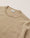 Our Beige melange super 100’s superfine wool Crecchio crewneck sweater - Picture 6 - Velasca