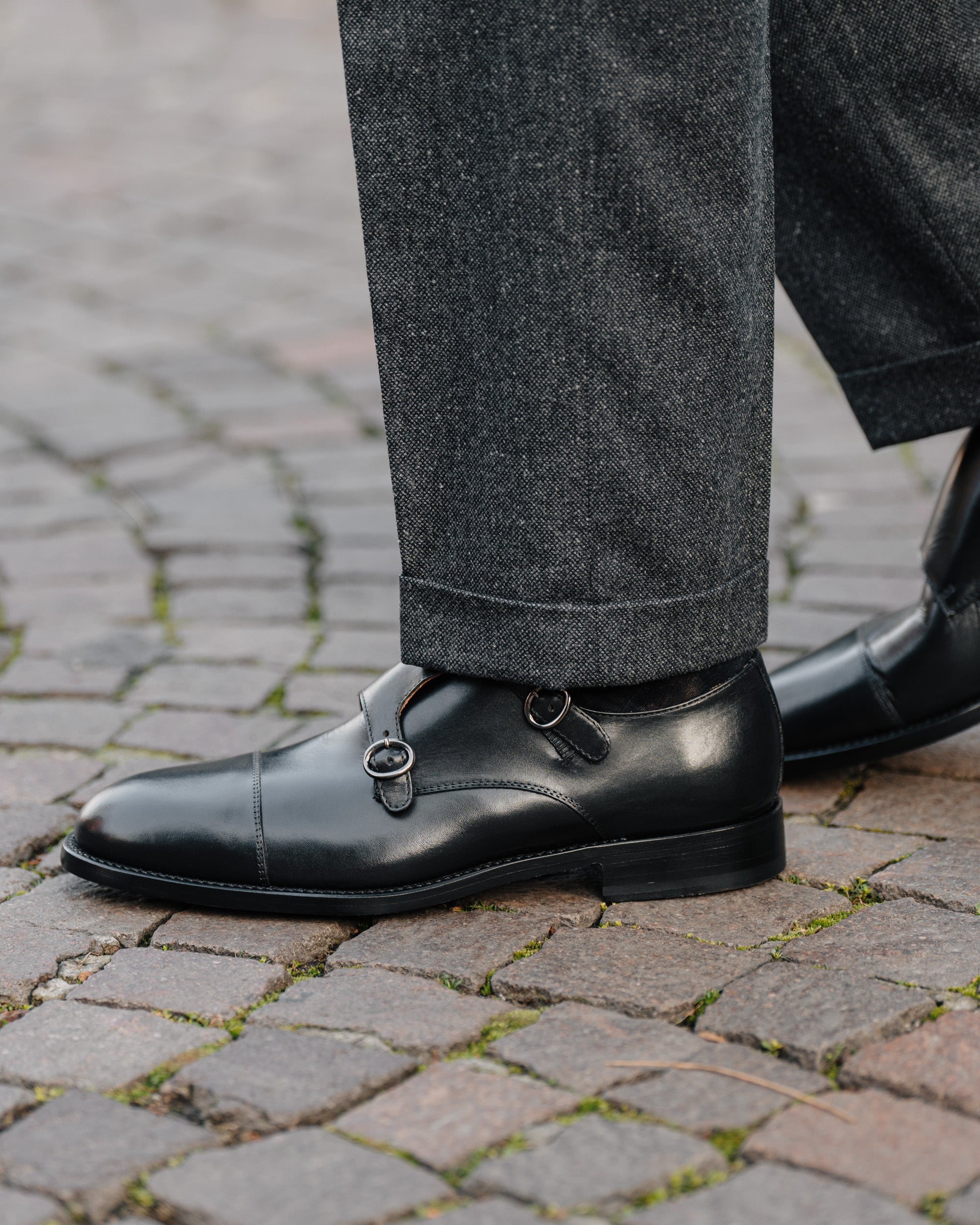 Le Yucca’s Hand Mocca Double Monk 40.5 Le Yucca's Hand Mocca Double Monk 40.5 Men's classic Double Monk