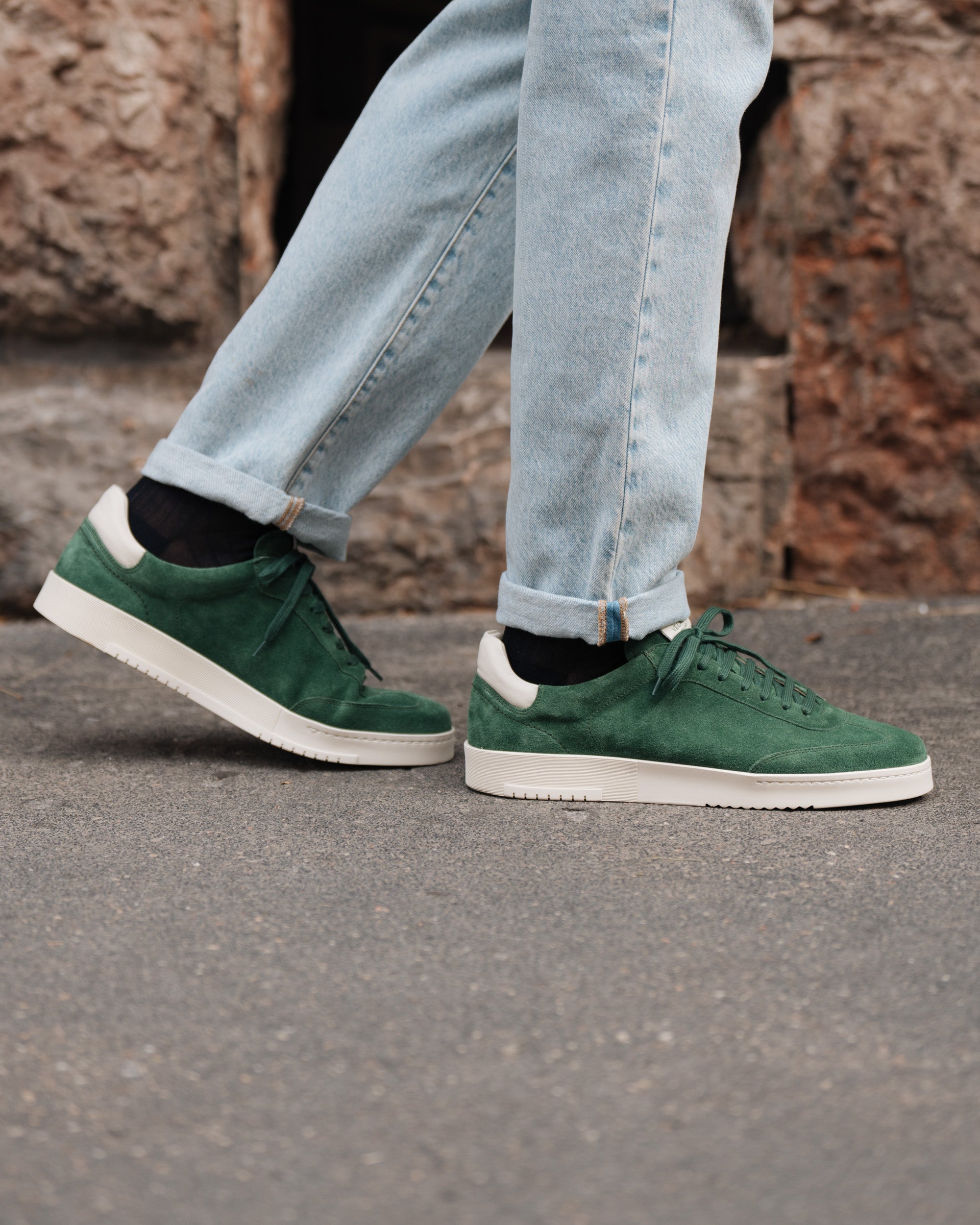 Sneakers starter in pelle di vitello outlet