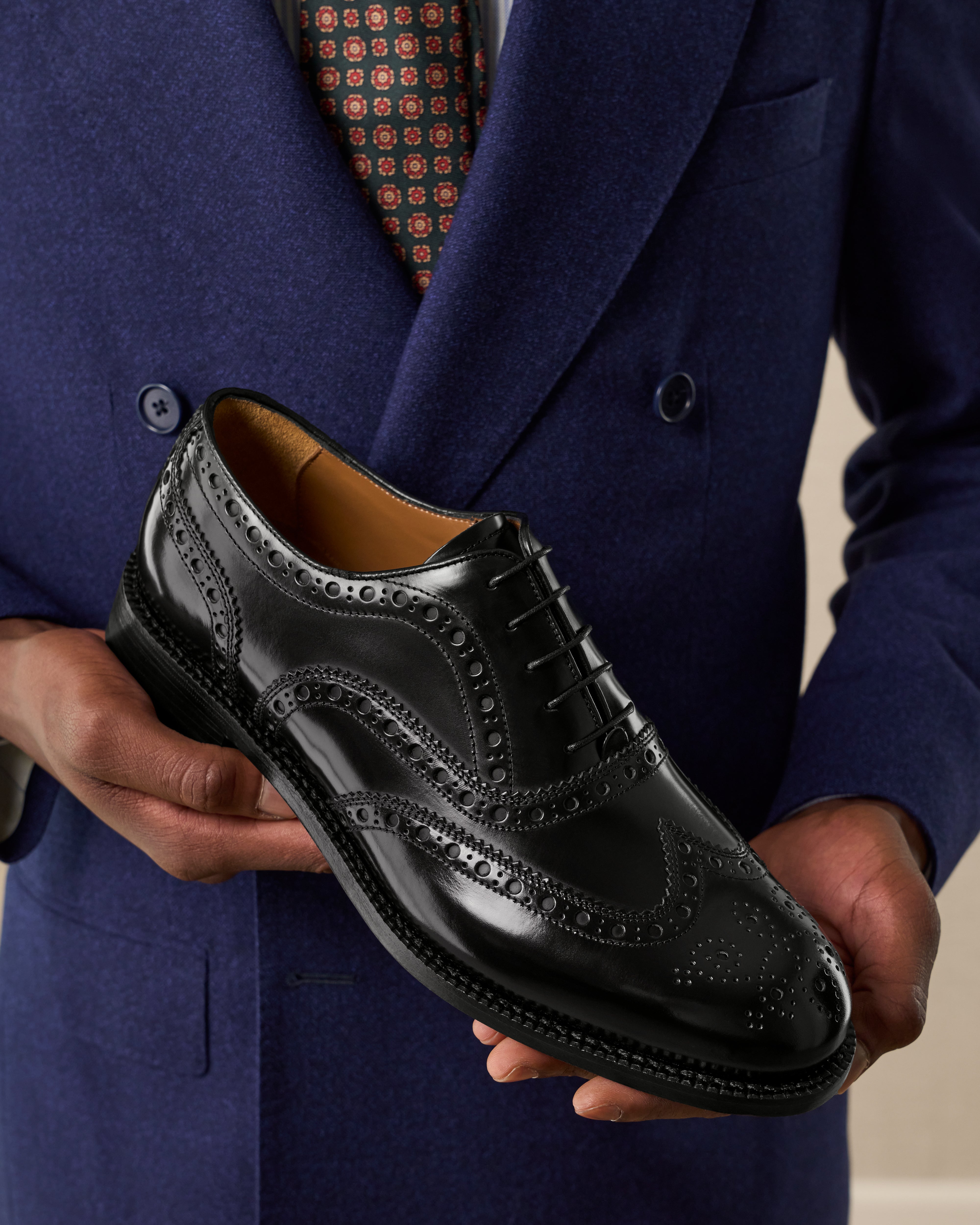 Men's Goodyear wingtip leather Oxford shoe | Velasca Men's Goodyear wingtip leather Oxford shoe | Velasca