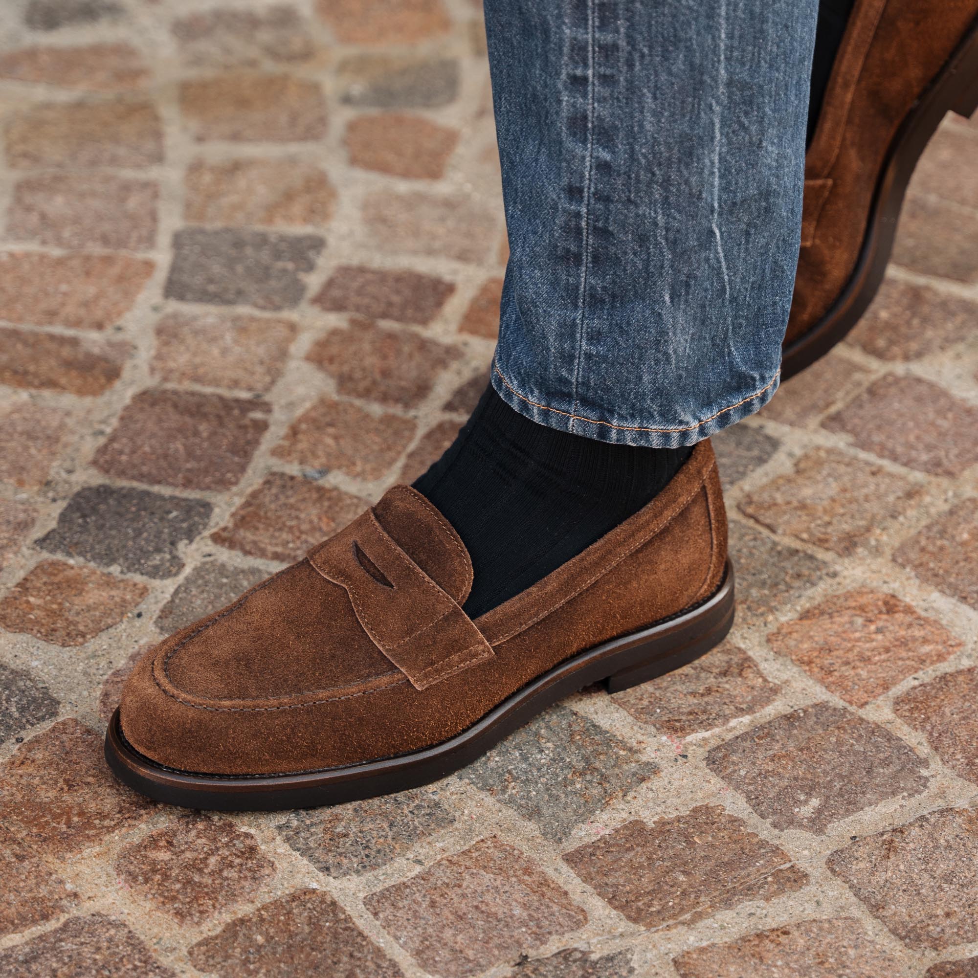 Velasca Suede men s loafers made with care in Italy
